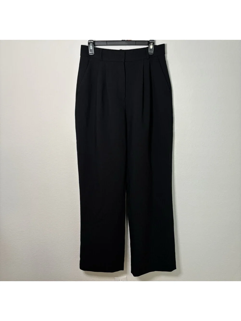 Abercrombie Curve Love A&F Sloane Tailored Wide Leg Pant Size 29 Long Office EUC - Picture 2 of 6